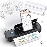 GUTHERREN Portable Thermal Printer, Wireless