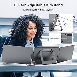 KYY Laptop Screen Extender, 14'' FHD 1080P USB-C