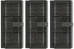 BRUVISH (3 Pack) X40 Ultra Replacement HEPA Filter for Dreame X40 Ultra/ L10s Pro Ultra Heat/ X30 Ultra/ L10s Ultra Gen 2/ L40 Ultra/Mova P50 Ultra/ P50 Pro Ultra/ P10 Pro Ultra Robot Vacuum Filters