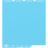 BIQU Cryogrip Pro Frostbite Cold Build Plate Compatible with Snapmaker U1 3D Printer 276x301MM Panda Build Plate Double-Sided Upgrade Room Temperature Print Removable Surface Platform