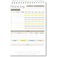 Workout Journal for Men & Women - Fitness Log Book - Notebook for Home & Gym - Planner Tracks Exercise, Weight Lifting, Cardio, Sleep, Water, BMI, Weight Loss, 50 Pages 5.5 x 8.5