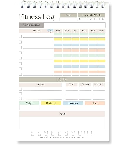 2022 Fitness Journal Buy Gy Log Book: Record All Your Exercises