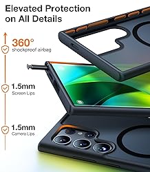 TORRAS Magnetic Shockproof for Samsung Galaxy S25