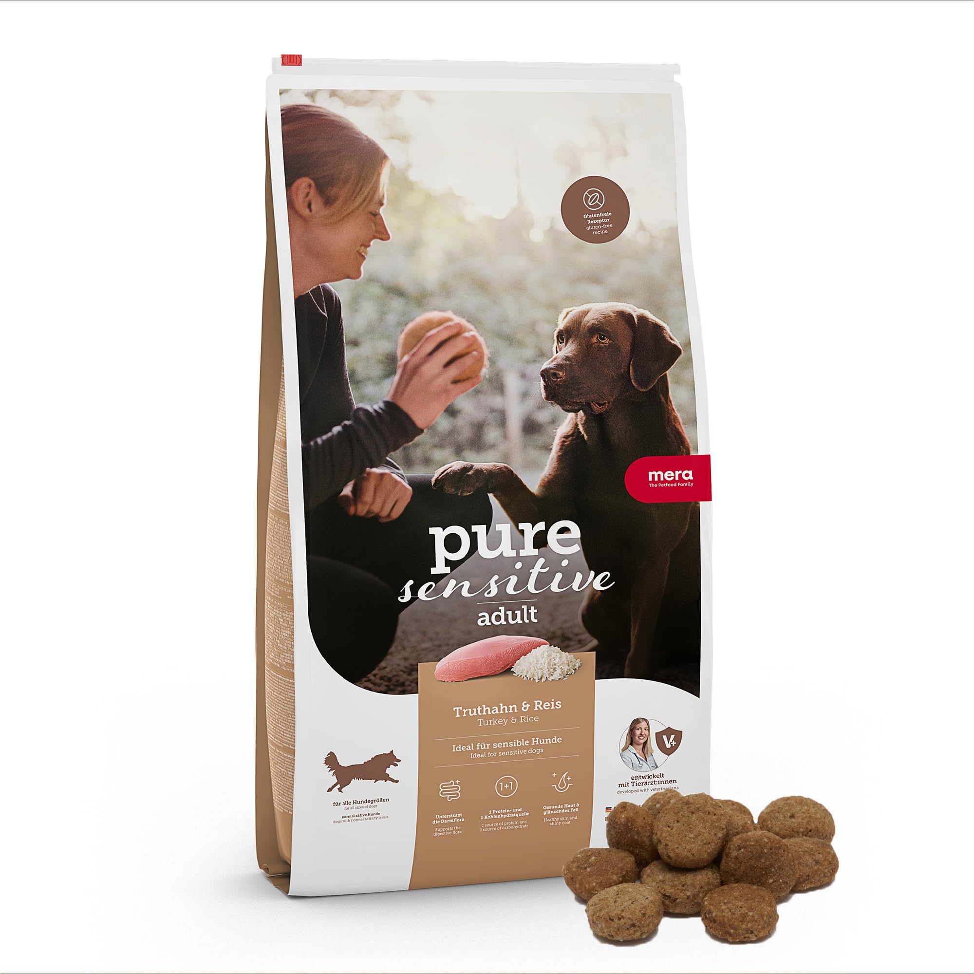Mera Dog Pure Sensitive Turkey and Rice Dog Food 12.5 kg