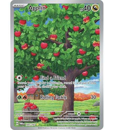 Dipplin Illustration Rare 170/167 - Twilight Masquerade - Pokémon TCG - NM Holo