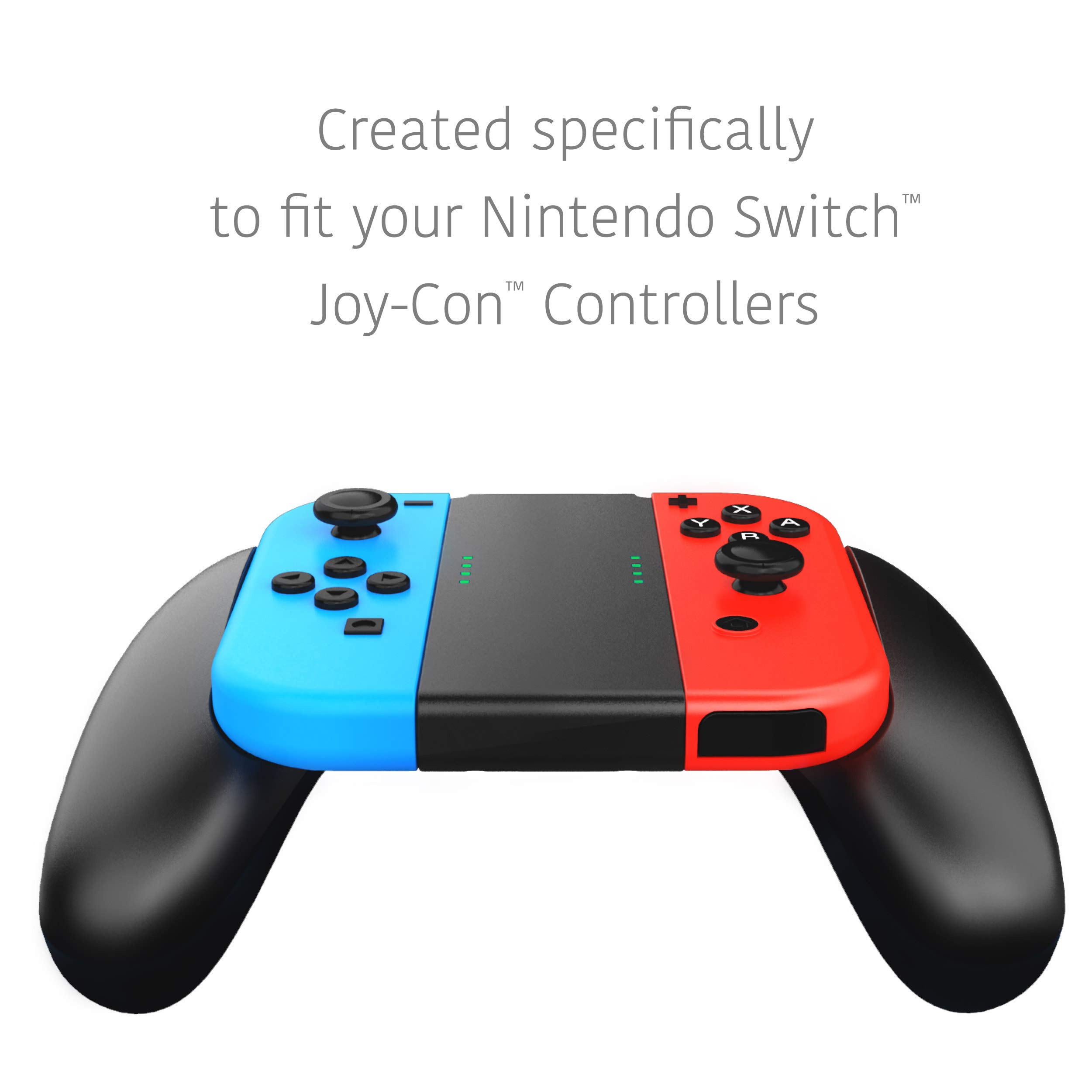 Joycon Comfort Grip for Nintendo Switch by TalkWorks Controller Game