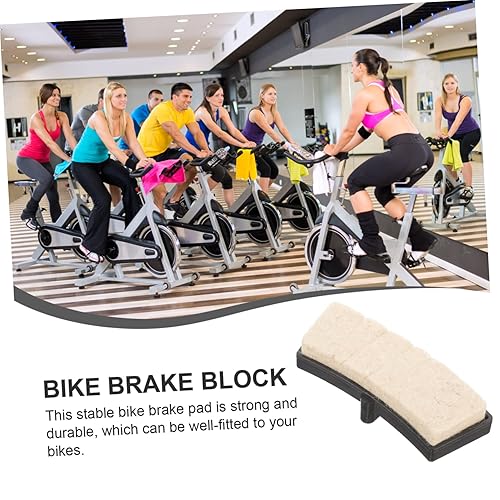KOMBIUDA 1pair Exercise Bike Brake Pads Durable Wear-Resistant