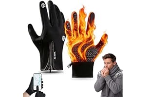 FlareZe Boolex Sport Gloves, Waterproof Winter Gloves with Touchscreen, Windproof Warm Gloves for Cold Weather Outdoor Sports