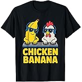 Funny Chicken Banana T-Shirt