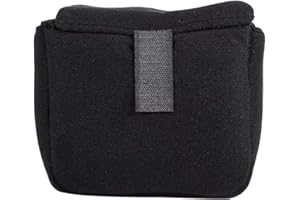 Shockproof Case - Velvet Padding for DSLR Cameras, Black
