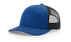 Richardson 112 Trucker Hat Royal/Black, OSFM
