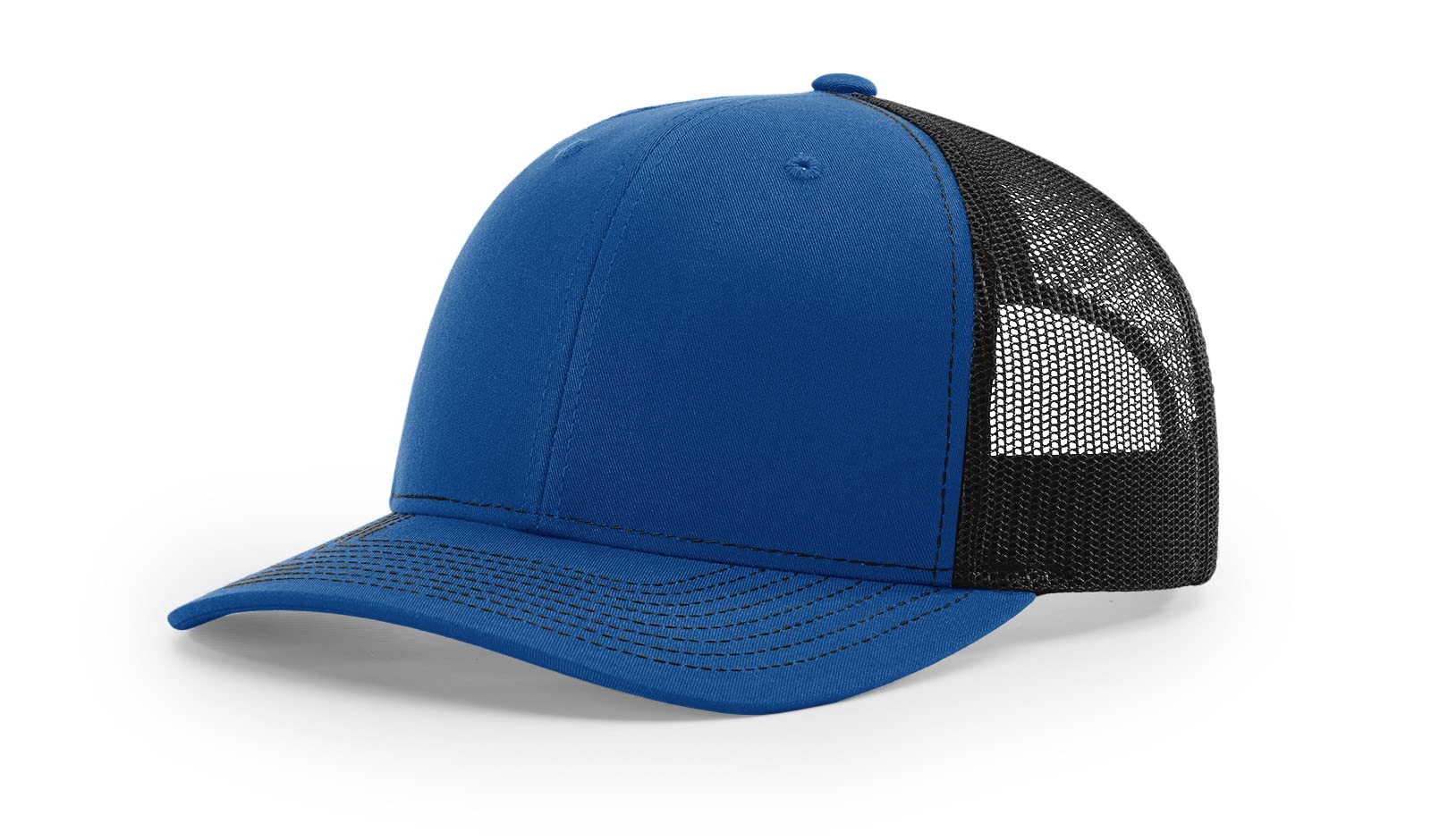 Richardson 112 Trucker Hat Royal/Black, OSFM