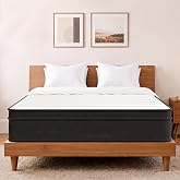 Queen Mattress, 10 Inch Hybrid Mattress with Memory Foam,Medium Firm | Motion Isolation,Mattress in a Box,Medium Zoned Support,Edge Support,Breathable,Memory Foam &amp; Individual Pocket Springs