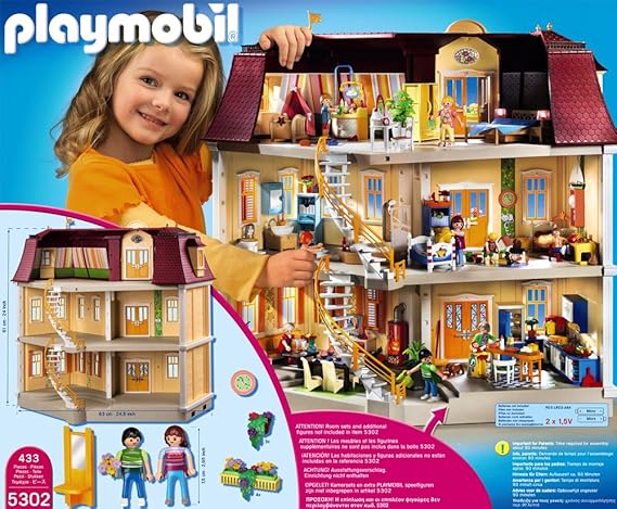 Playmobil 5302 Mein Grosses Puppenhaus Amazon De Spielzeug