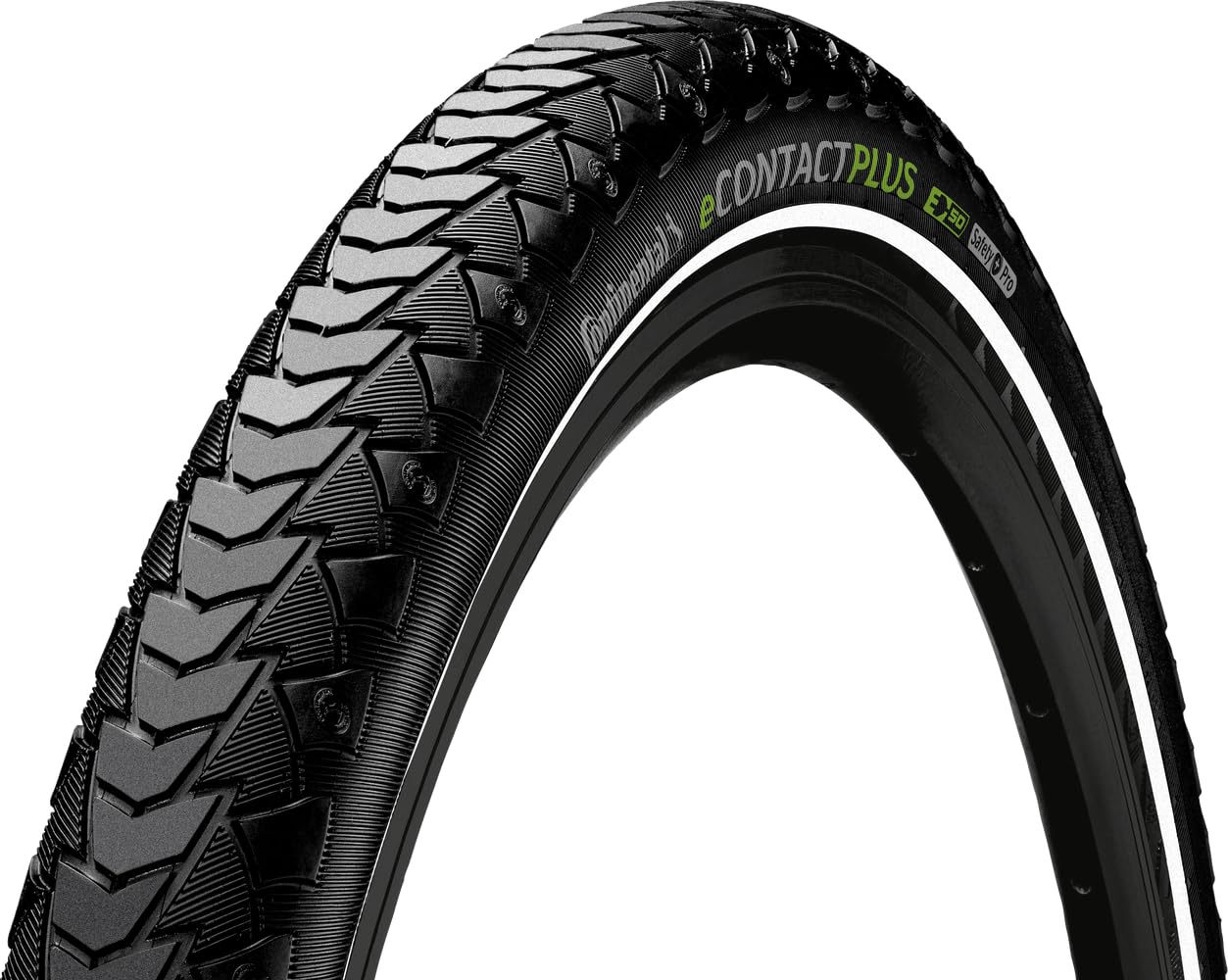 Continental - Continental 50-406 eContact Plus (20 x 2.00 Inches) Black Reflex Wired Tire - 1 Piece