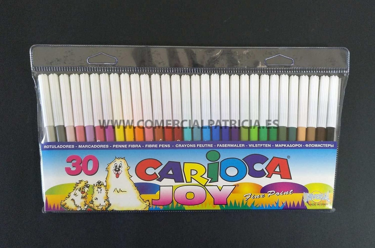 PAC 30 ROTULADORES CARIOCA JOY: Amazon.es: Oficina y papelería