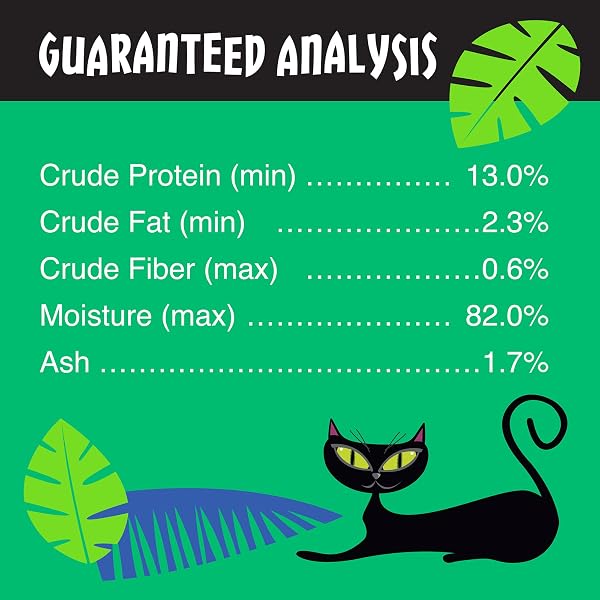 TIKI CAT AFTER DARK GRAIN-FREE, LOW-CARBOHYDRATE WET FOOD WITH REAL SHREDDED MEAT FOR CATS & KITTENS