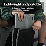 ARZOPA 16.1 Inch Portable Monitor Sleeve Bag PU Leather Grey view 7