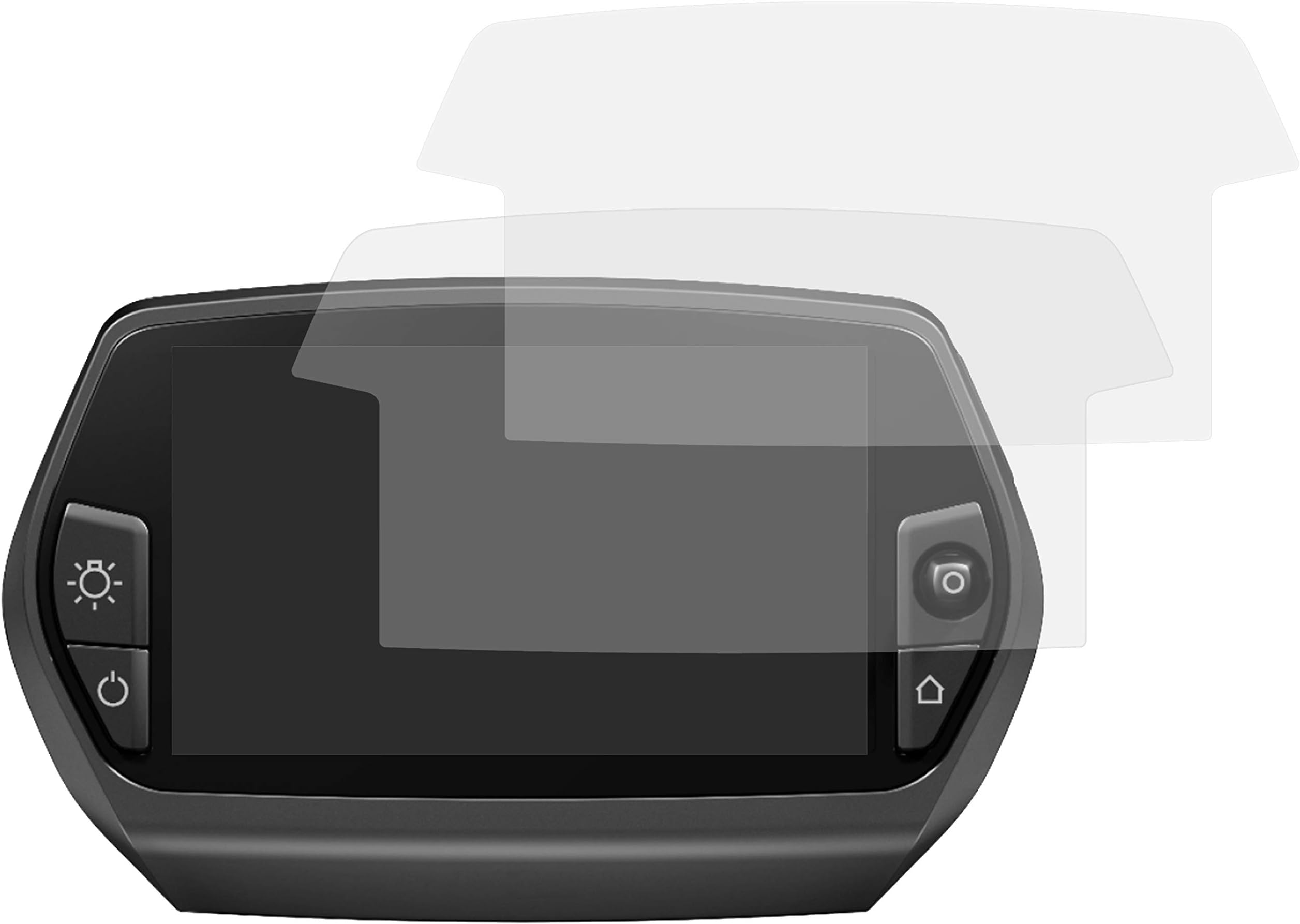 honju Bike Anti-Reflex Screen Protector 61205 for Bosch Nyon eBike Display(2 pcs, Made in Germany, 100%, Improved readability, holds without glue, against scratches & dirt)