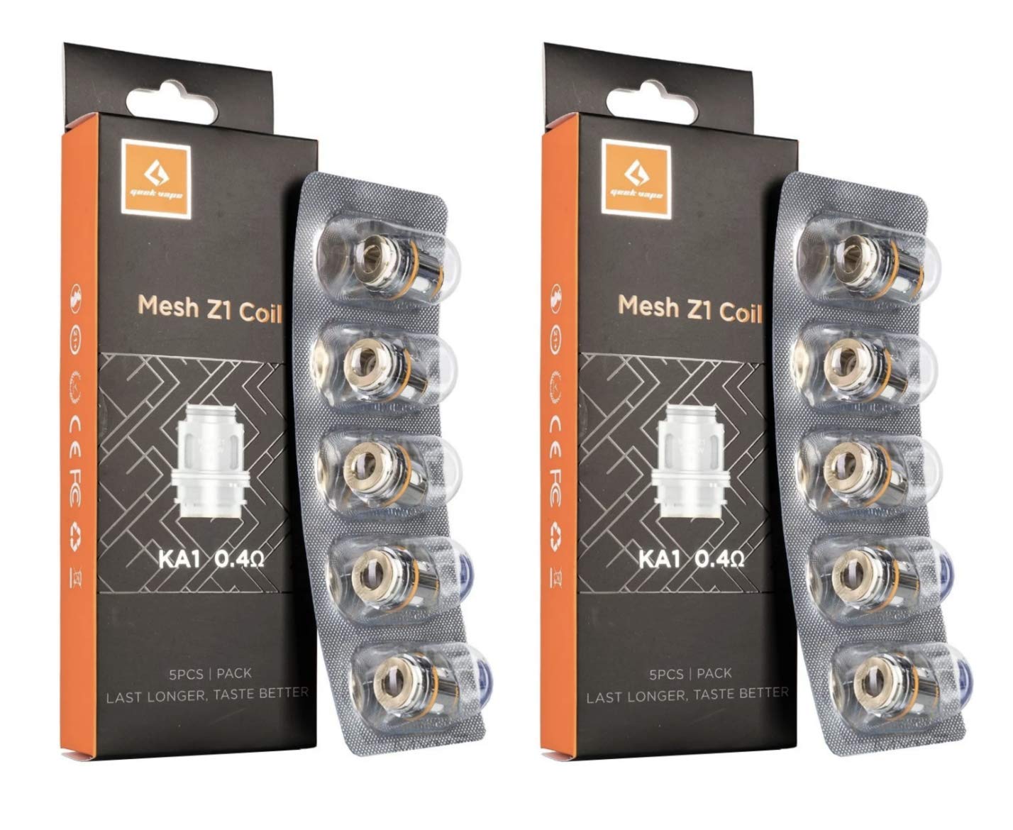 Geekvape Zeus Z Coils [Z1-0.4ohm, Mesh] - 10 Pack