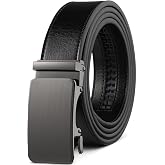 Founders & C Ratchet Belts for Men-Black/Brown Belt Leather 1 3/8