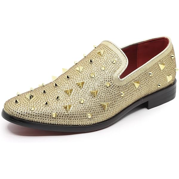 Abnkarwin Mocasines De Cuero Para Hombre Slip-On
