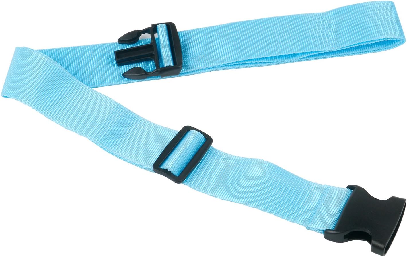 TRIXES Pack of 2 Blue High Density Luggage Straps Adjustable Suitcase Belts, Blue Lock Strap - Image 5