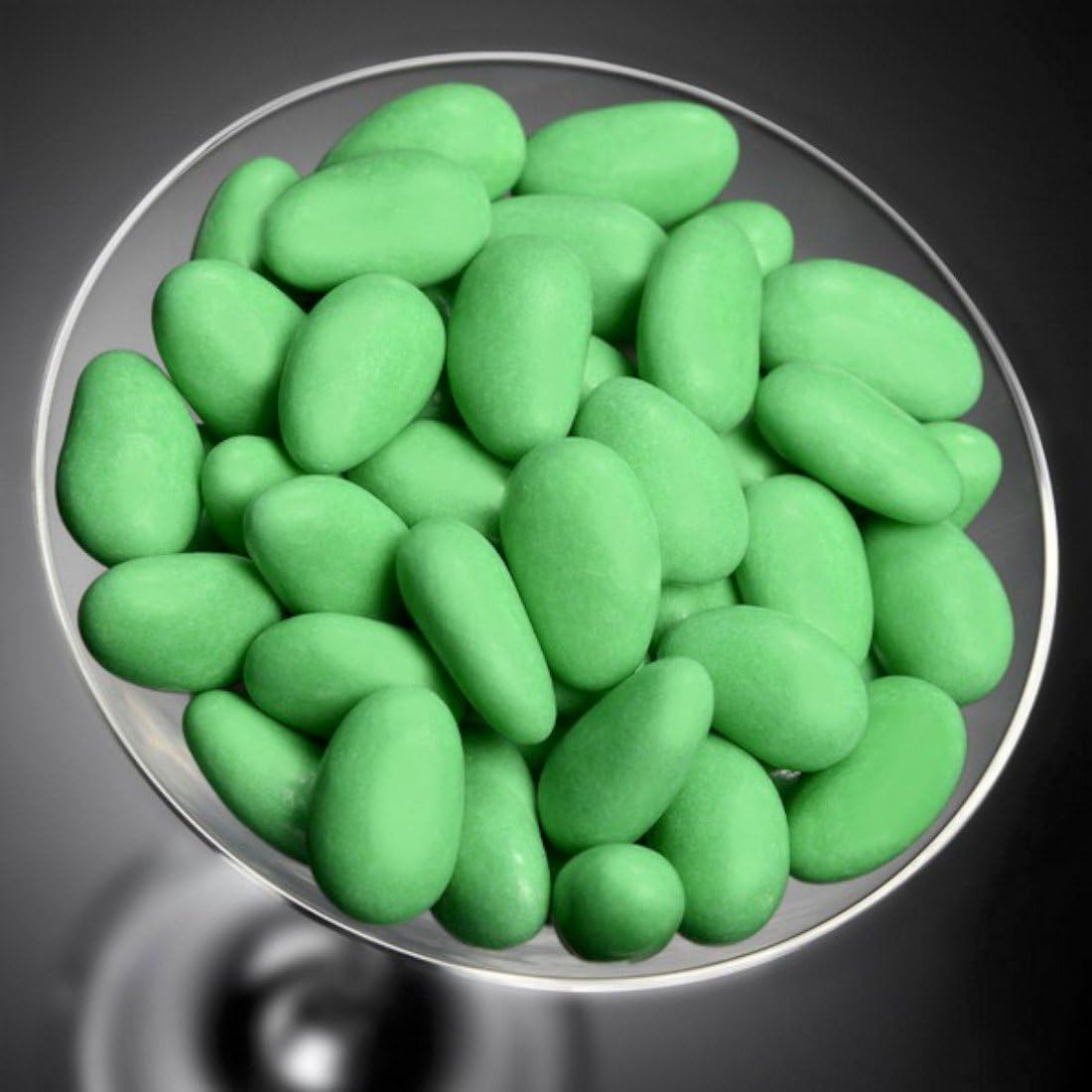 1kg Green Smeraldina Sugared Almonds Wedding Candy Bar Favour Fillings