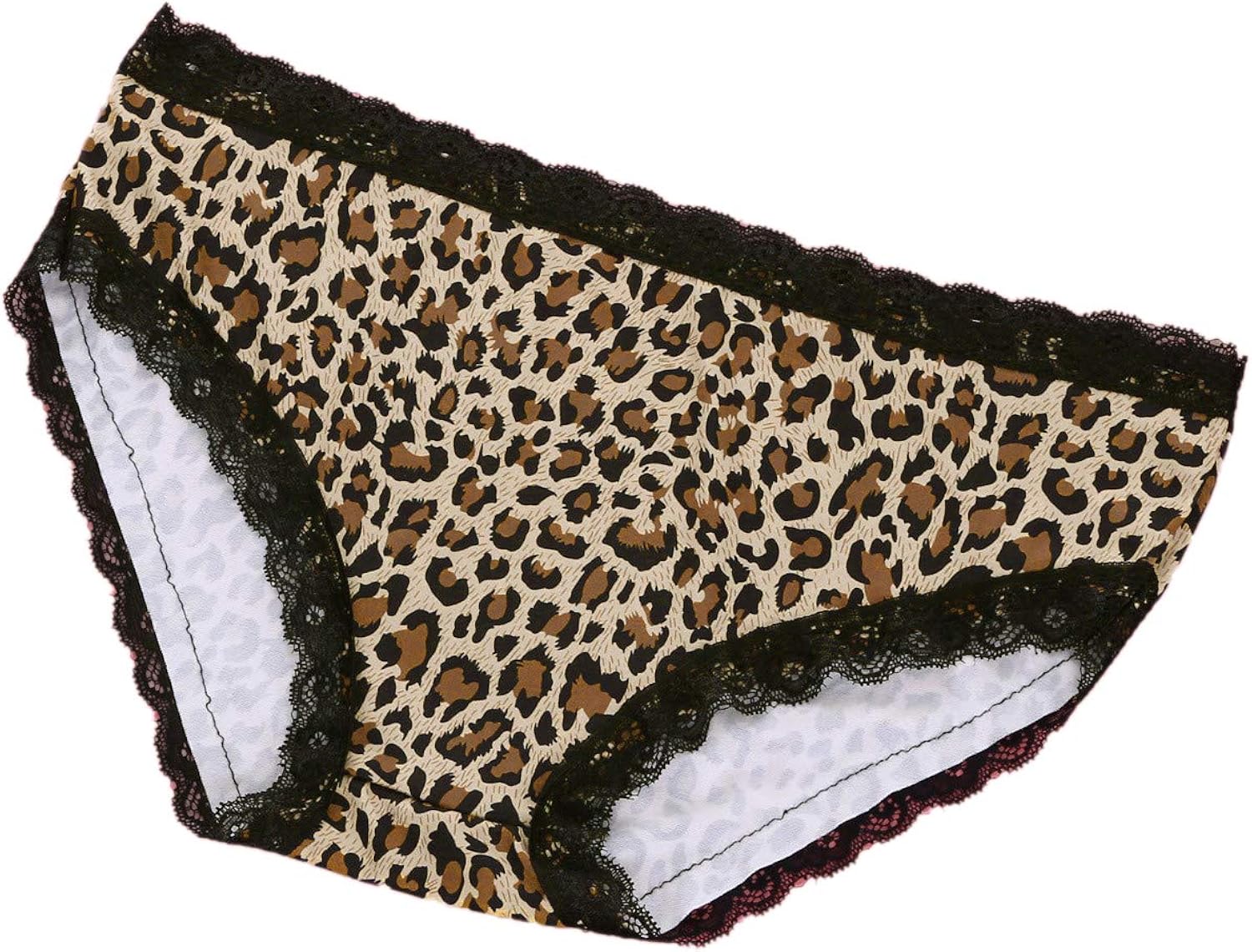 Underwear Women's Seamless Panties Leopard Print Women Translucent