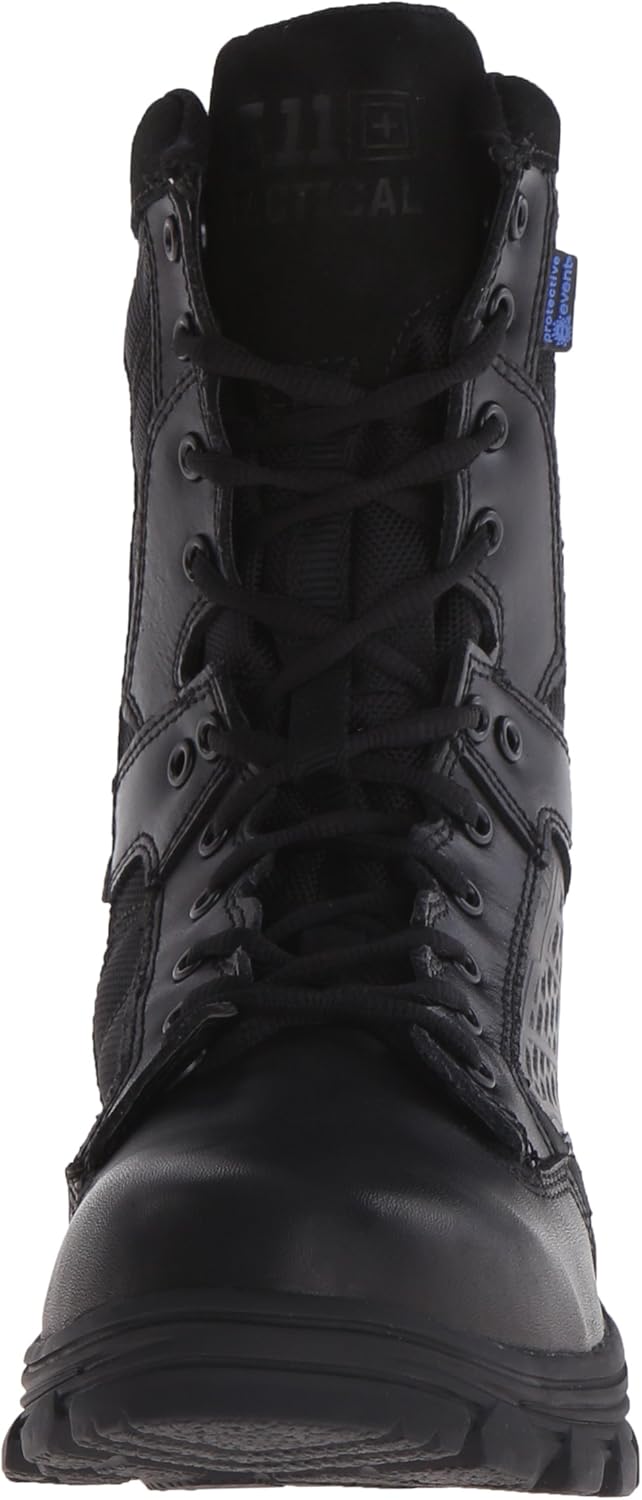 5.11 Tactical EVO 8-Inch Waterproof Boots, Side Zip Access, Full-Length EVA Midsole, Style 12312: Shoes