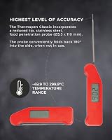 ETI SuperFast Thermapen 3 Classic Food Thermometer Red - 4.5" Probe view 3