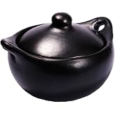 Ancient Cookware, Stew Chamba Clay Pot, Extra Small, 1.5 Quarts