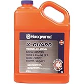 Husqvarna X-Guard Premium All Season Bar & Chain Oil, 1 Gallon, grey (593272002)