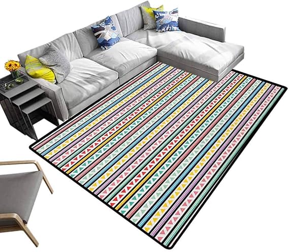 Amazon.com: Bathroom Rug Colorful, Super Soft Indoor Modern Area Rugs