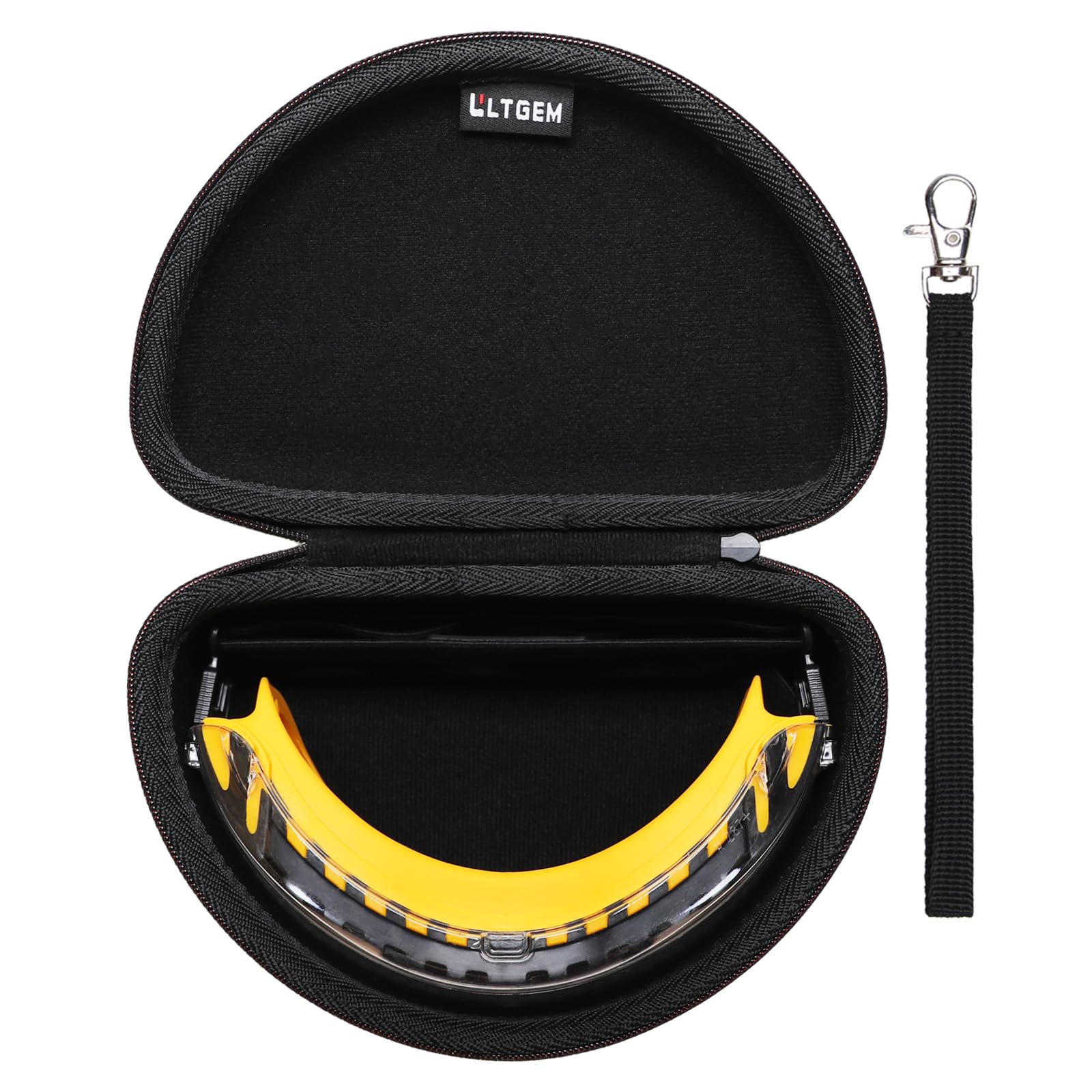 Photo 1 of LTGEM Safety Glasses Case for Dewalt DPG82/DPG82-11/DPG82-11C/DPG82-11D/DPG82-21/DPG82-21C/DPG82-21D/DPG84, Black (Case Only)