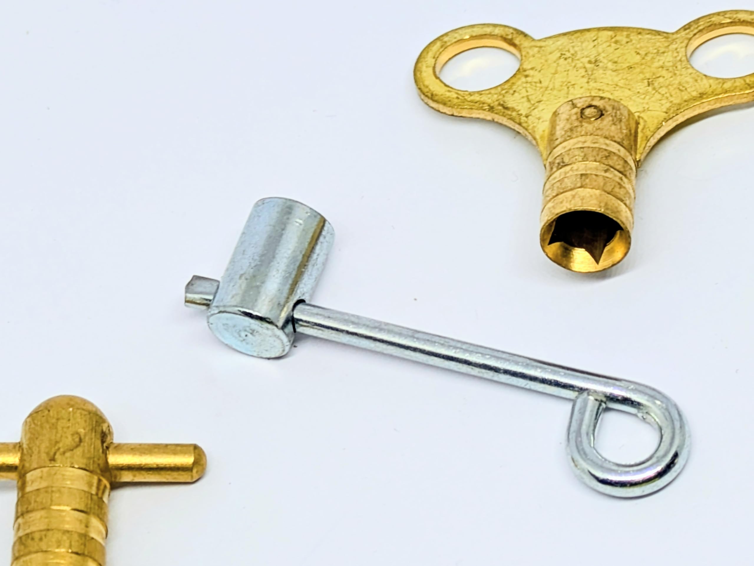 ShieldUp 3 x Radiator Vent Keys - Universal Rad Valve Bleed Keys for Bleeding Air