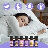 SALKING Sleep Essential Oils Set 6 x 10 ml Lavender Vetiver Sandalwood Valerian view 5