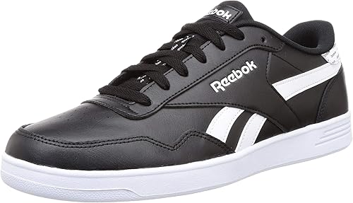 black leather tennis shoes mens