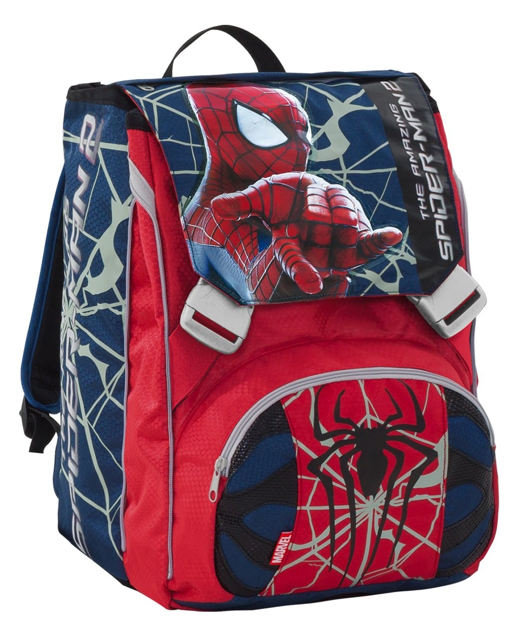 Zaino scuola sdoppiabile BIG bambino Marvel The amazing Zaino scuola sdoppiabile BIG bambino Marvel The amazing SPIDERMAN 2 con Gad orologio estensibile 28 LT uomo ragno spider man Amazon Giochi e