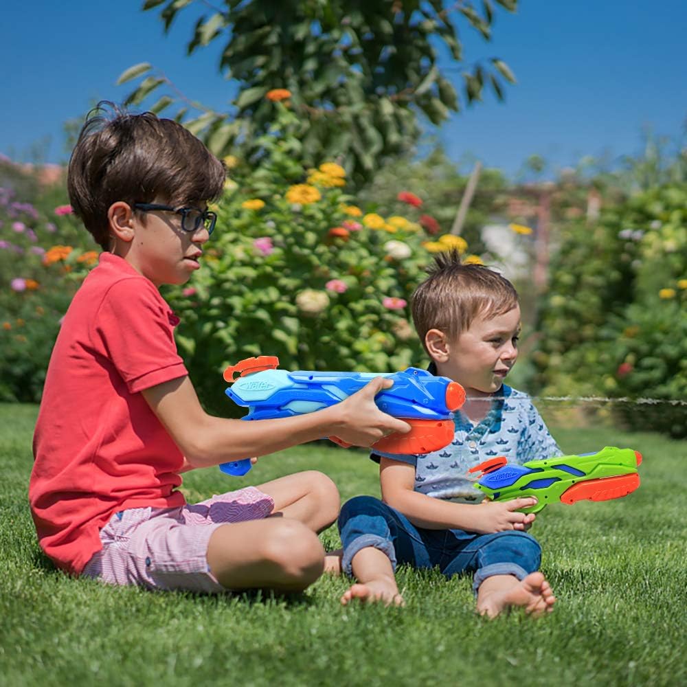 MOZOOSON 3X Water Gun for Kids Toys Super Guns Soaker Pump for Kids Adults, Summer Water Blaster Toy for Swimming Pool Party Outdoor Beach Water Fighting: Toys & Games
