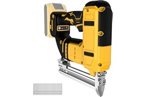 BROVR 18 Gauge Cordless Brad Nailer for Dewalt 20V MAX Battery, Battery Powered Nail Gun with 1000 Nails, Lightweight Electric Nail Gun for Woodworking, DIY, Framing & Home Improvement