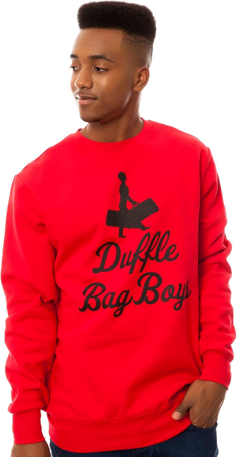 Crooks and Castles Men's Duffle Bag Boys Crewneck Sweatshirt: Clothing