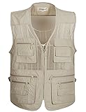 Flygo Men's Summer Mesh Fishing Vest Photography