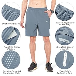 NORTHYARD Men's Athletic Running Shorts Quick Dry