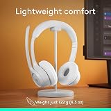Logitech Zone 300 Wireless Headset Noise Cancelling Mic Off-White view 8