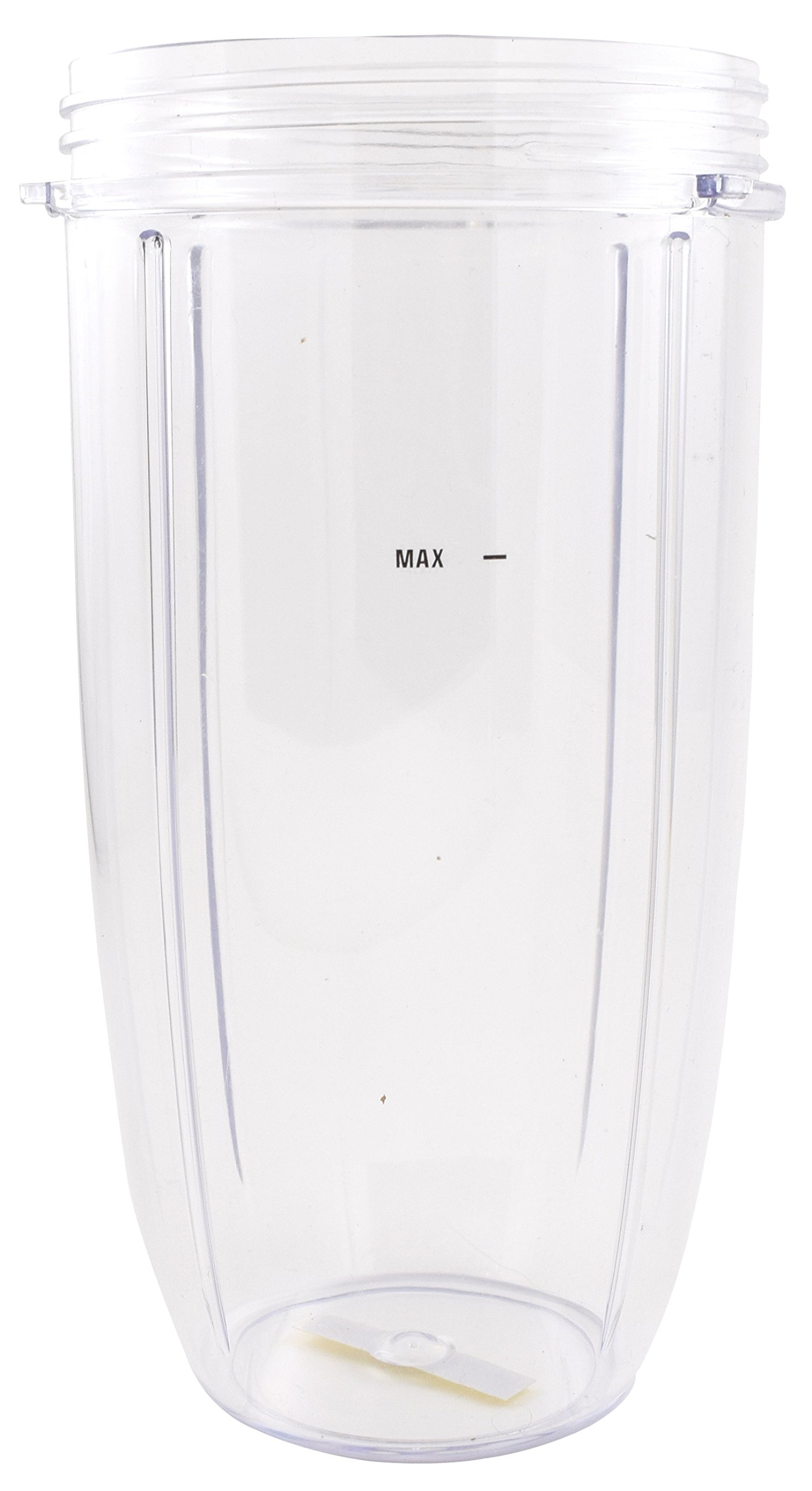 Nutribullet Blender 24 oz Tall Cup | One Large Premium Boder Plastic Replacement Container for Pro 900 Watt or 600 Blenders