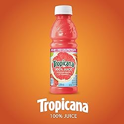 Tropicana Ruby Red Grapefruit Juice, 10 Ounce