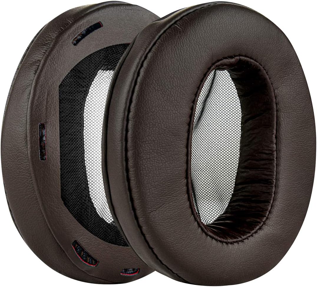 Geekria Replacement Ear Pads Compatible with SONY MDR-1A, MDR-1ADAC Headphones, Ear Cushions (Brown) - Image 3