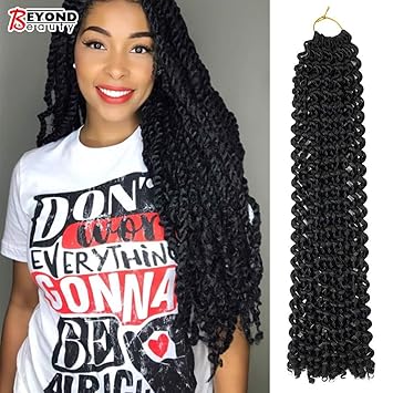 Crochet Passion Twist Hair Water Wave For Jumbo Passion Twist Hair