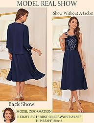 2 Pieces Mother of The Bride Dresses for Wedding